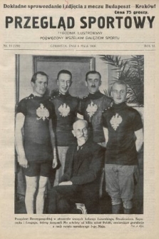 Przegląd Sportowy : tygodnik ilustrowany, poświęcony wszelkim gałęziom sportu. 1926, nr 18