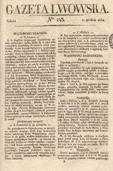 Gazeta Lwowska. 1832, nr 143