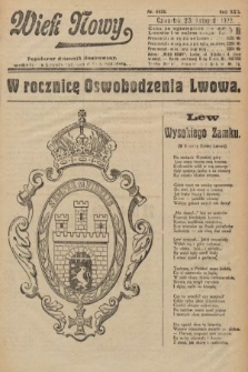 Wiek Nowy : popularny dziennik ilustrowany. 1922, nr 6430
