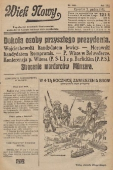 Wiek Nowy : popularny dziennik ilustrowany. 1922, nr 6442