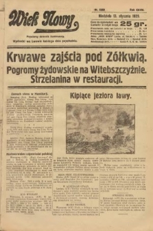 Wiek Nowy : popularny dziennik ilustrowany. 1929, nr 8268