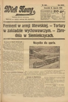 Wiek Nowy : popularny dziennik ilustrowany. 1929, nr 8283