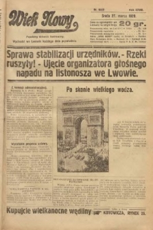 Wiek Nowy : popularny dziennik ilustrowany. 1929, nr 8329