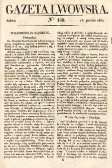 Gazeta Lwowska. 1832, nr 149