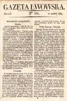 Gazeta Lwowska. 1832, nr 151