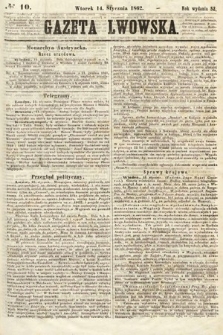 Gazeta Lwowska. 1862, nr 10
