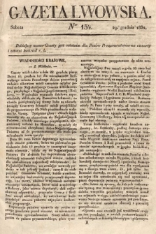 Gazeta Lwowska. 1832, nr 154