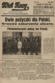 Wiek Nowy : popularny dziennik ilustrowany. 1927, nr 7713