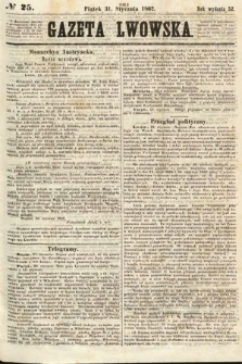 Gazeta Lwowska. 1862, nr 25