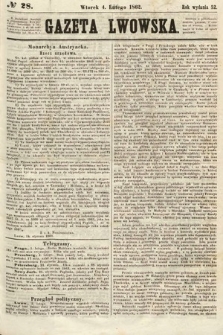 Gazeta Lwowska. 1862, nr 28