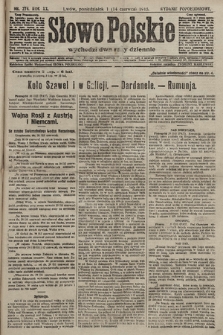 Słowo Polskie (wydanie popołudniowe). 1915, nr 274