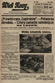 Wiek Nowy : popularny dziennik ilustrowany. 1927, nr 7880