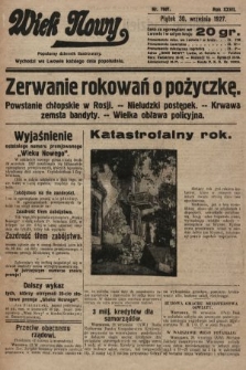 Wiek Nowy : popularny dziennik ilustrowany. 1927, nr 7881