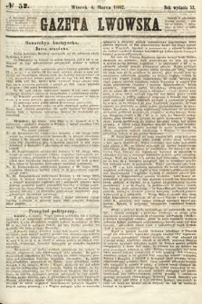 Gazeta Lwowska. 1862, nr 52