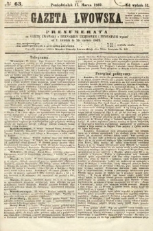 Gazeta Lwowska. 1862, nr 63