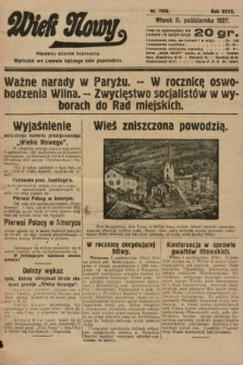 Wiek Nowy : popularny dziennik ilustrowany. 1927, nr 7890