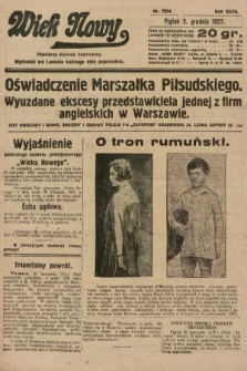 Wiek Nowy : popularny dziennik ilustrowany. 1927, nr 7934
