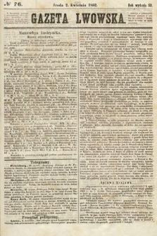 Gazeta Lwowska. 1862, nr 76