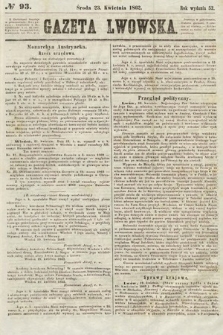 Gazeta Lwowska. 1862, nr 93