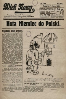 Wiek Nowy : popularny dziennik ilustrowany. 1926, nr 7503