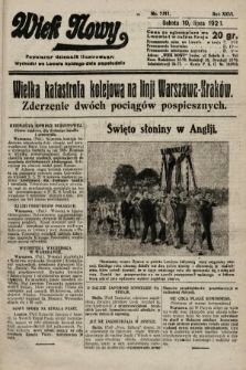 Wiek Nowy : popularny dziennik ilustrowany. 1926, nr 7511