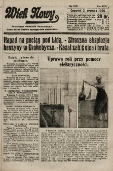 Wiek Nowy : popularny dziennik ilustrowany. 1926, nr 7557