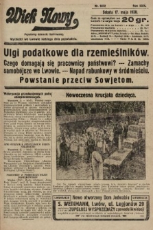 Wiek Nowy : popularny dziennik ilustrowany. 1930, nr 8672