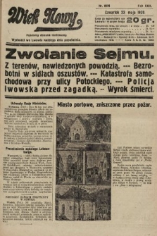 Wiek Nowy : popularny dziennik ilustrowany. 1930, nr 8676