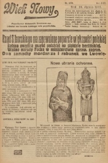 Wiek Nowy : popularny dziennik ilustrowany. 1923, nr 6478