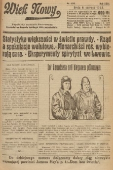 Wiek Nowy : popularny dziennik ilustrowany. 1923, nr 6585
