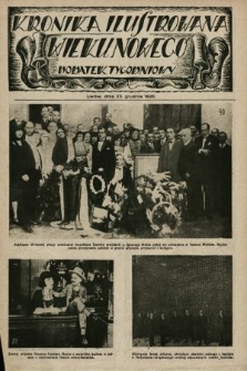 Kronika Ilustrowana „Wieku Nowego” : dodatek tygodniowy. 1926, [do nru 7653]