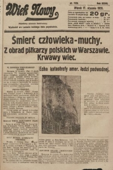 Wiek Nowy : popularny dziennik ilustrowany. 1928, nr 7970