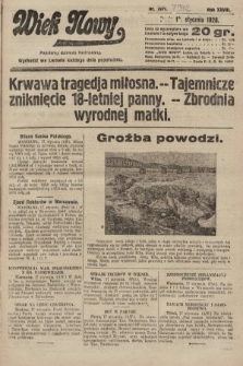Wiek Nowy : popularny dziennik ilustrowany. 1928, nr 7972