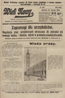 Wiek Nowy : popularny dziennik ilustrowany. 1928, nr 7975