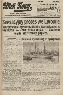 Wiek Nowy : popularny dziennik ilustrowany. 1928, nr 7978