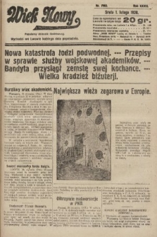 Wiek Nowy : popularny dziennik ilustrowany. 1928, nr 7983