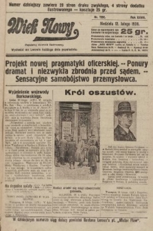 Wiek Nowy : popularny dziennik ilustrowany. 1928, nr 7992