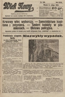 Wiek Nowy : popularny dziennik ilustrowany. 1928, nr 7993