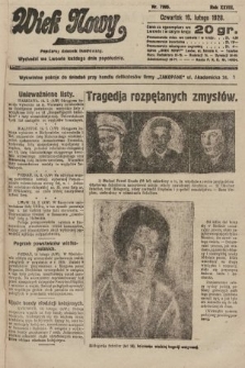 Wiek Nowy : popularny dziennik ilustrowany. 1928, nr 7995