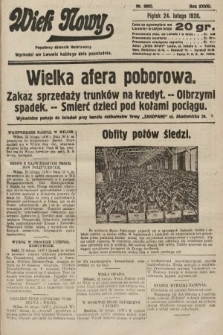 Wiek Nowy : popularny dziennik ilustrowany. 1928, nr 8002