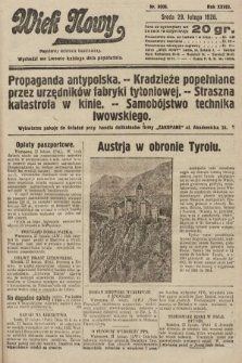 Wiek Nowy : popularny dziennik ilustrowany. 1928, nr 8006