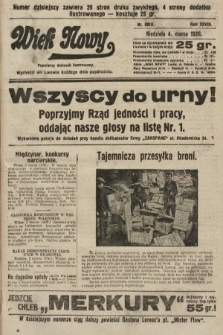 Wiek Nowy : popularny dziennik ilustrowany. 1928, nr 8010