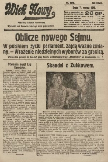 Wiek Nowy : popularny dziennik ilustrowany. 1928, nr 8012