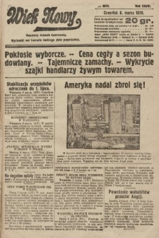 Wiek Nowy : popularny dziennik ilustrowany. 1928, nr 8013