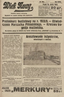 Wiek Nowy : popularny dziennik ilustrowany. 1928, nr 8020