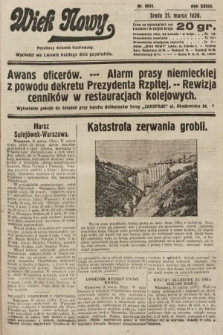 Wiek Nowy : popularny dziennik ilustrowany. 1928, nr 8024
