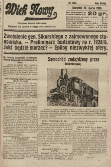 Wiek Nowy : popularny dziennik ilustrowany. 1928, nr 8025