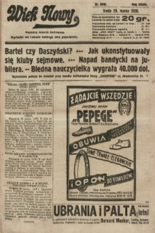 Wiek Nowy : popularny dziennik ilustrowany. 1928, nr 8030