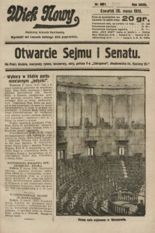 Wiek Nowy : popularny dziennik ilustrowany. 1928, nr 8031