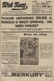 Wiek Nowy : popularny dziennik ilustrowany. 1928, nr 8038